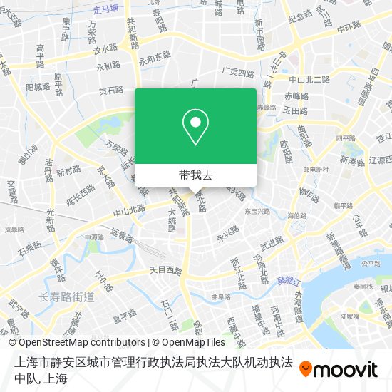 上海市静安区城市管理行政执法局执法大队机动执法中队地图