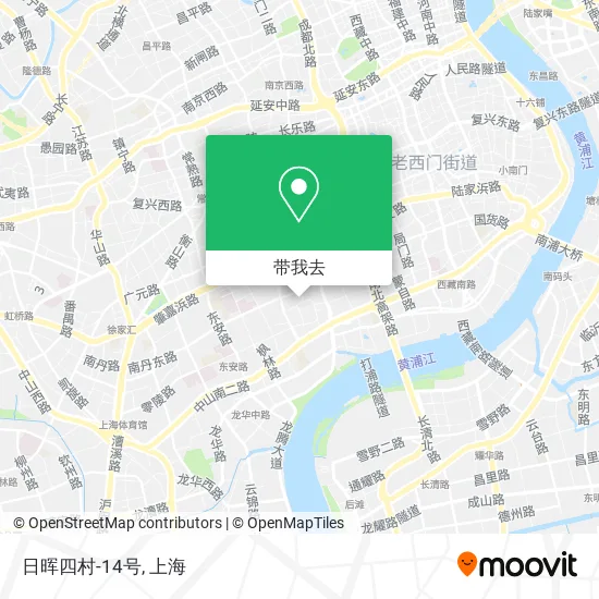日晖四村-14号地图