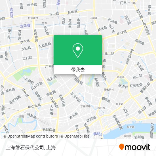 上海磐石保代公司地图