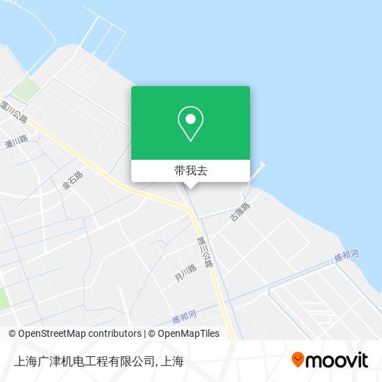 上海广津机电工程有限公司地图