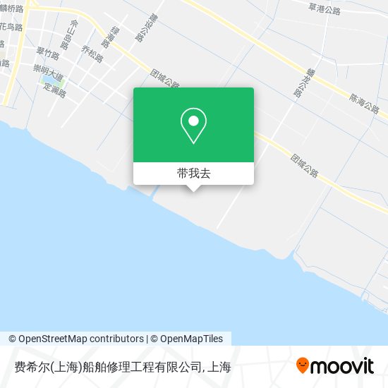 费希尔(上海)船舶修理工程有限公司地图