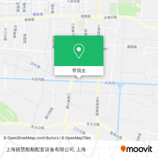 上海丽慧船舶配套设备有限公司地图