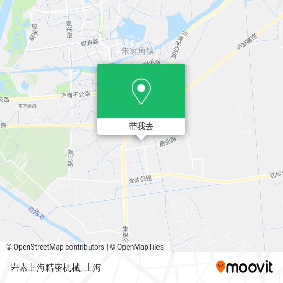 岩索上海精密机械地图