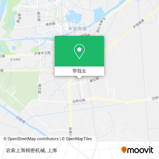 岩索上海精密机械地图
