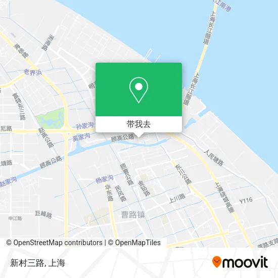 新村三路地图