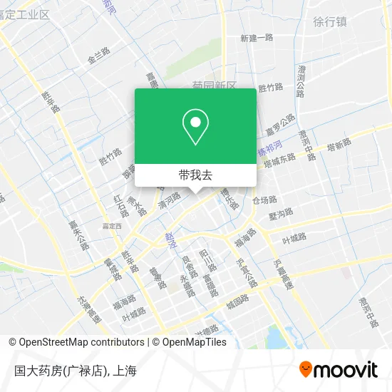 国大药房(广禄店)地图