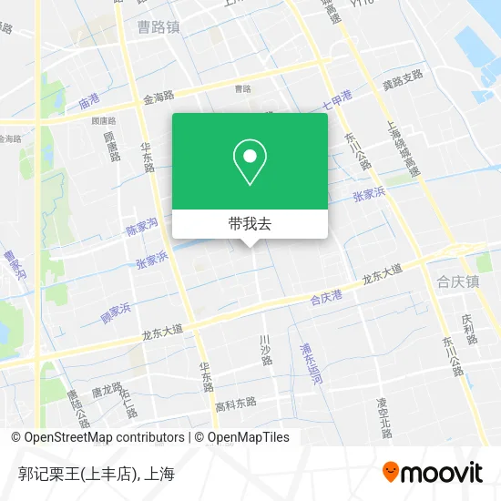 郭记栗王(上丰店)地图