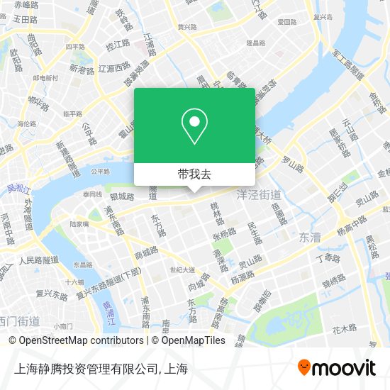 上海静腾投资管理有限公司地图