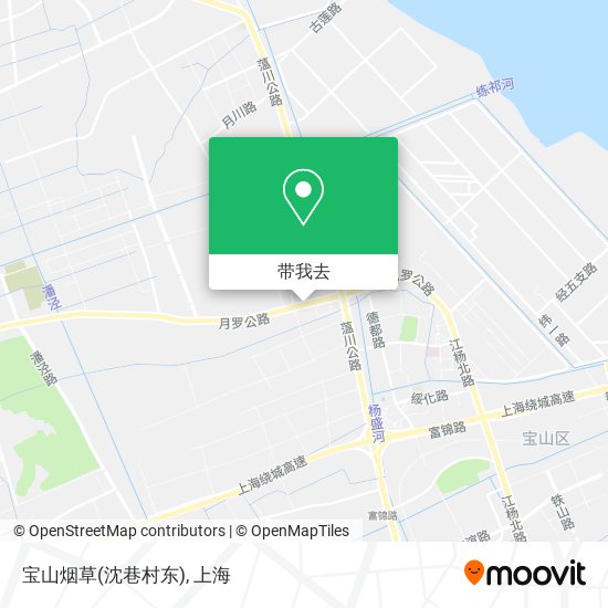 宝山烟草(沈巷村东)地图
