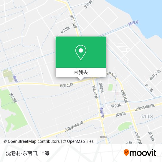 沈巷村-东南门地图