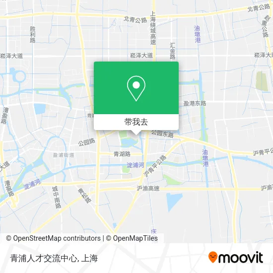 青浦人才交流中心地图