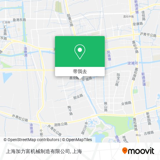 上海加力富机械制造有限公司地图
