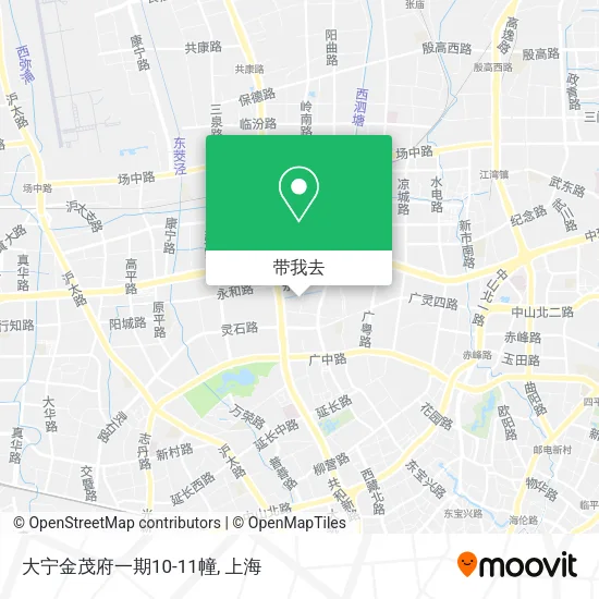 大宁金茂府一期10-11幢地图