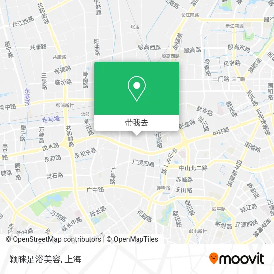 颖睐足浴美容地图