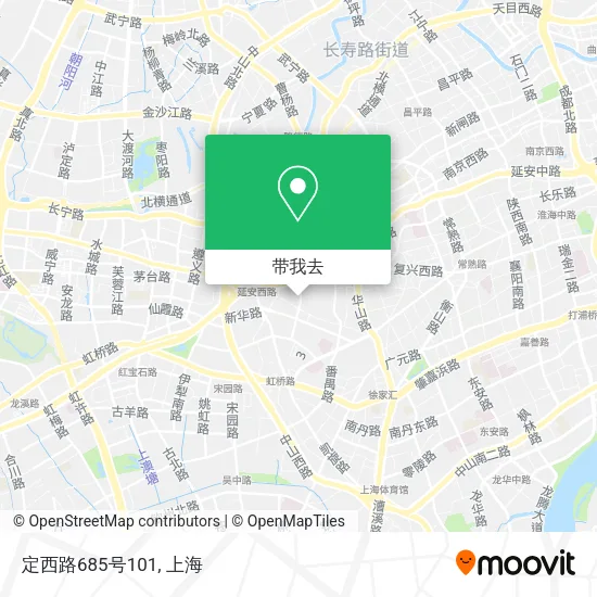 定西路685号101地图