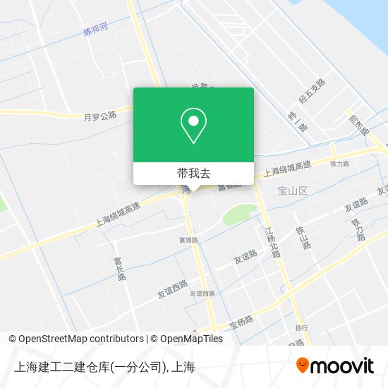 上海建工二建仓库(一分公司)地图