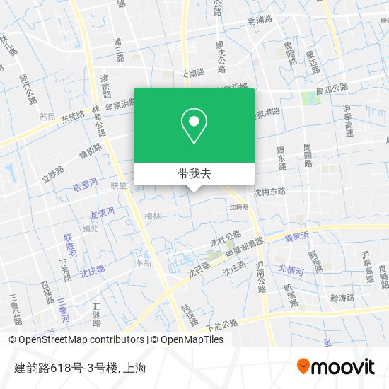 建韵路618号-3号楼地图