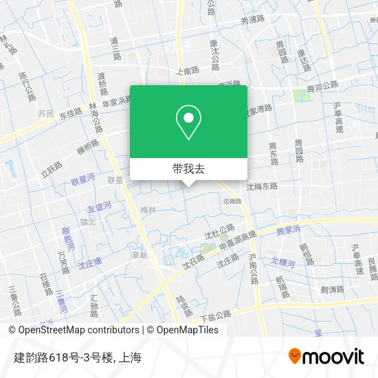 建韵路618号-3号楼地图