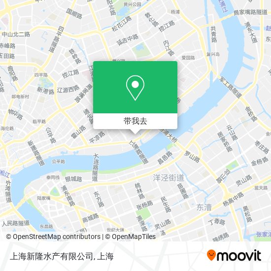 上海新隆水产有限公司地图