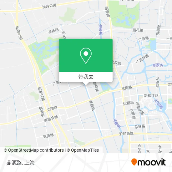 鼎源路地图