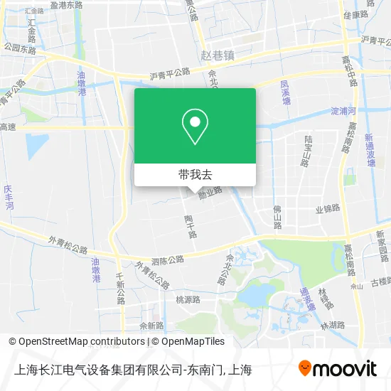 上海长江电气设备集团有限公司-东南门地图