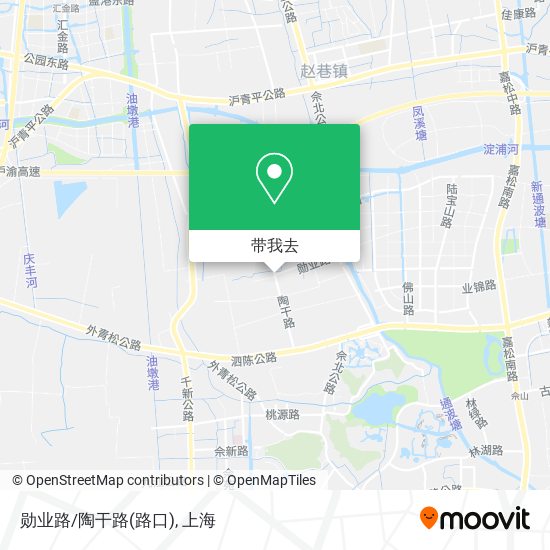 勋业路/陶干路(路口)地图
