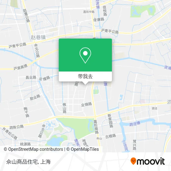 佘山商品住宅地图