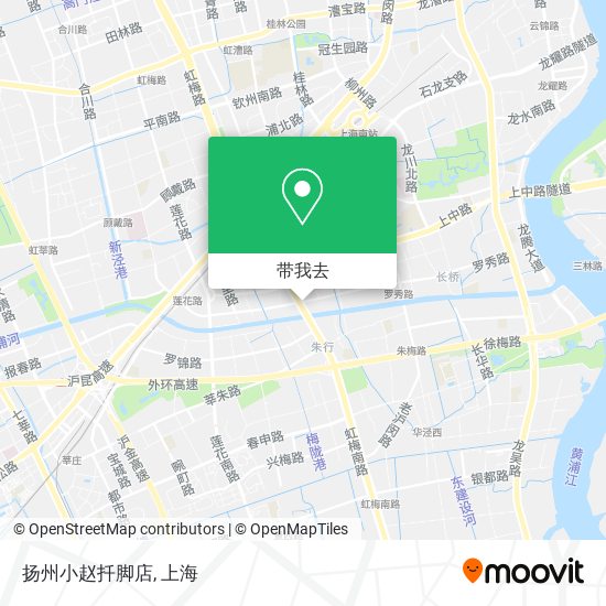 扬州小赵扦脚店地图