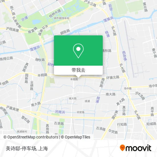 美诗邸-停车场地图