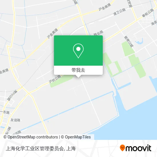 上海化学工业区管理委员会地图