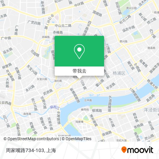 周家嘴路734-103地图