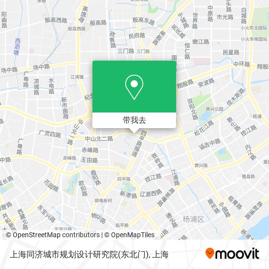 上海同济城市规划设计研究院(东北门)地图