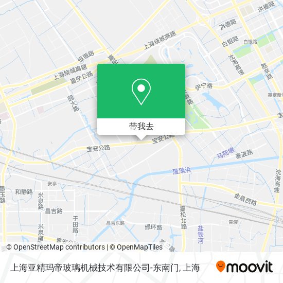 上海亚精玛帝玻璃机械技术有限公司-东南门地图