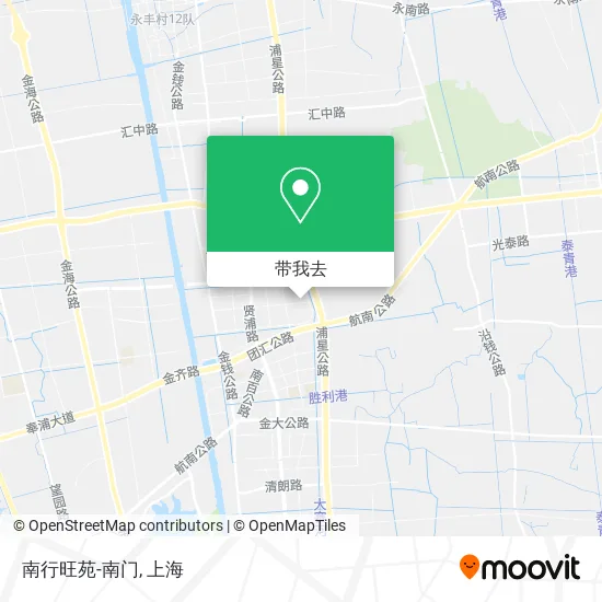 南行旺苑-南门地图