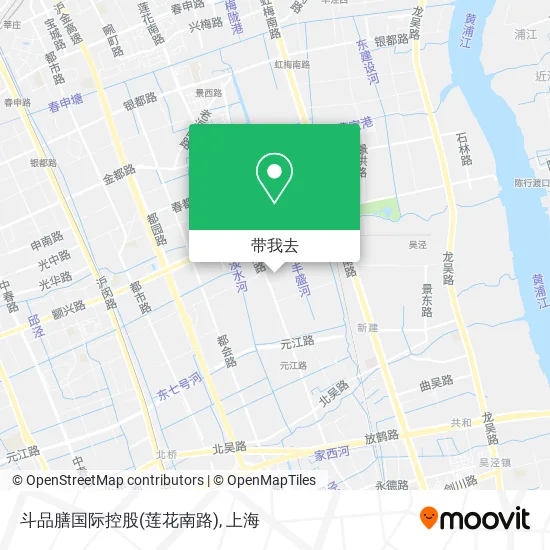 斗品膳国际控股(莲花南路)地图