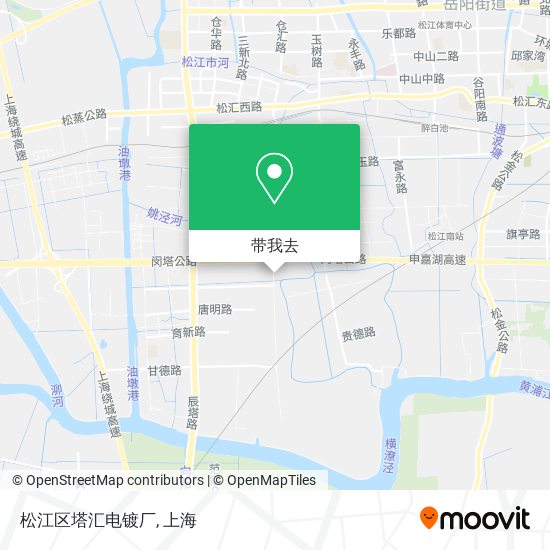 松江区塔汇电镀厂地图