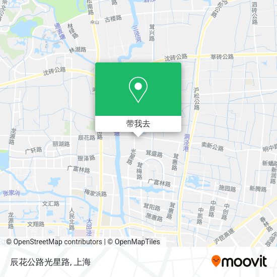 辰花公路光星路地图