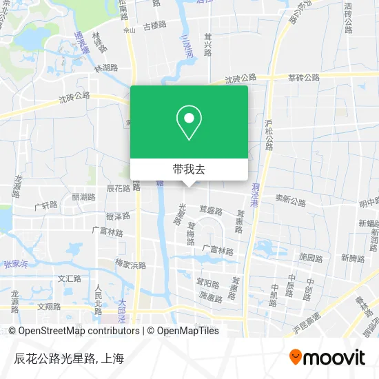 辰花公路光星路地图