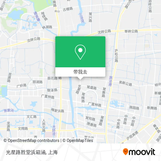 光星路胜堂浜箱涵地图