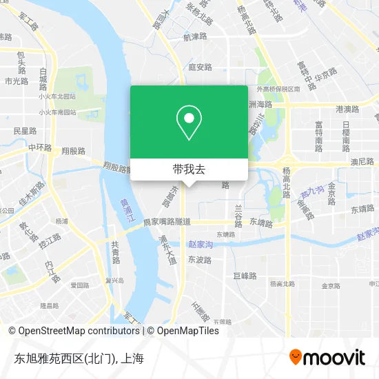 东旭雅苑西区(北门)地图