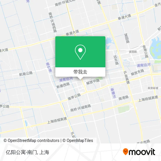 亿阳公寓-南门地图