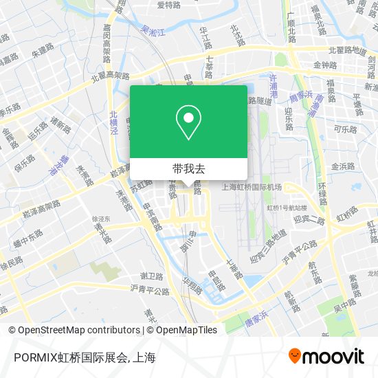 PORMIX虹桥国际展会地图
