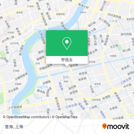 普海地图