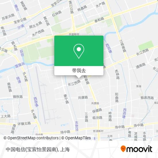中国电信(宝宸怡景园南)地图