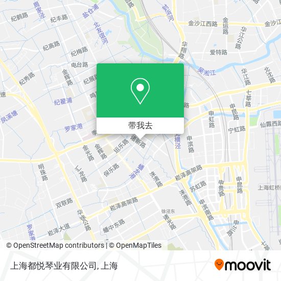 上海都悦琴业有限公司地图