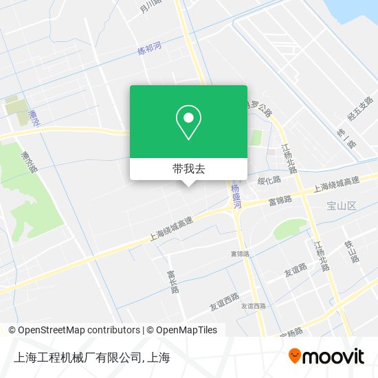上海工程机械厂有限公司地图