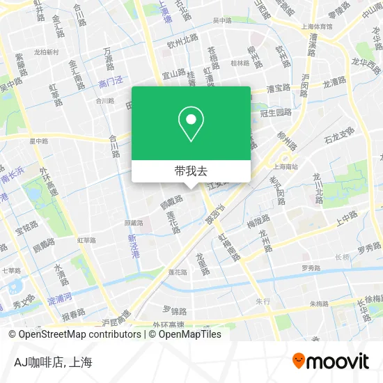 AJ咖啡店地图