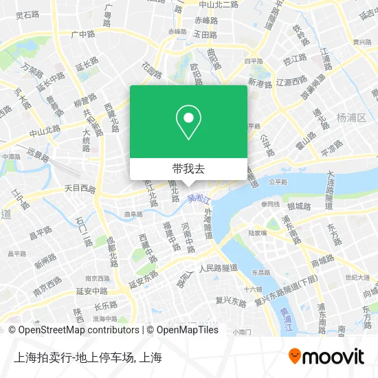 上海拍卖行-地上停车场地图