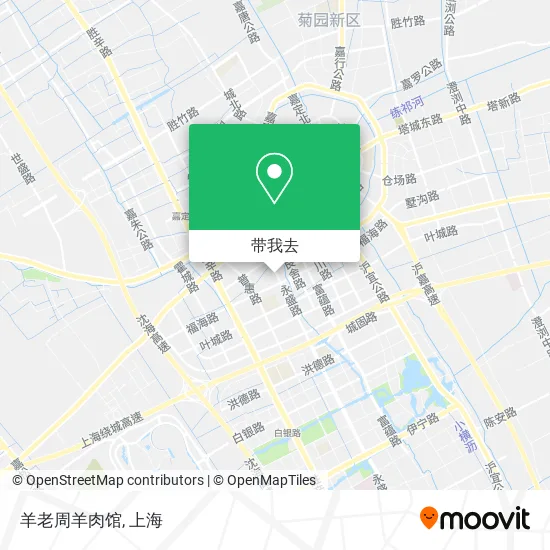 羊老周羊肉馆地图