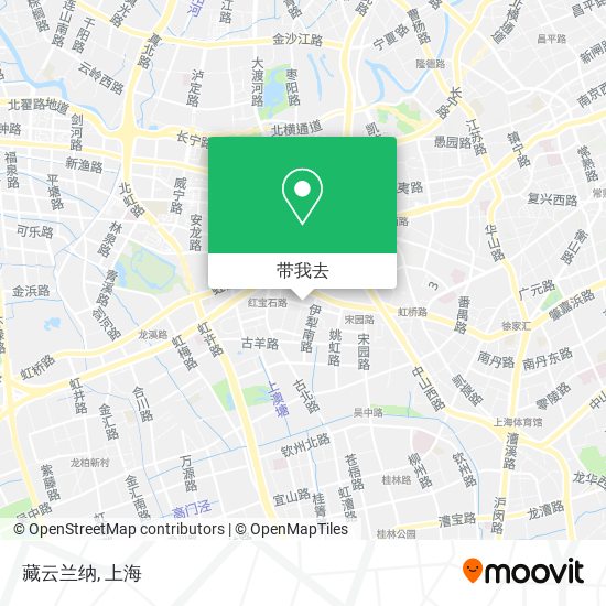 藏云兰纳地图